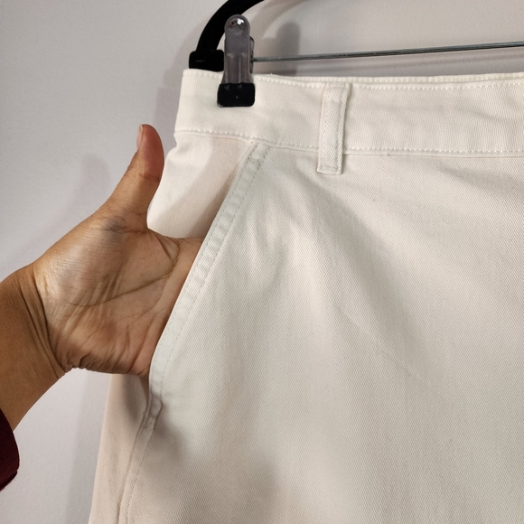 Everlane The Utility Barrel Pant in Bone Size 14 Tall NWT - Picture 5 of 13